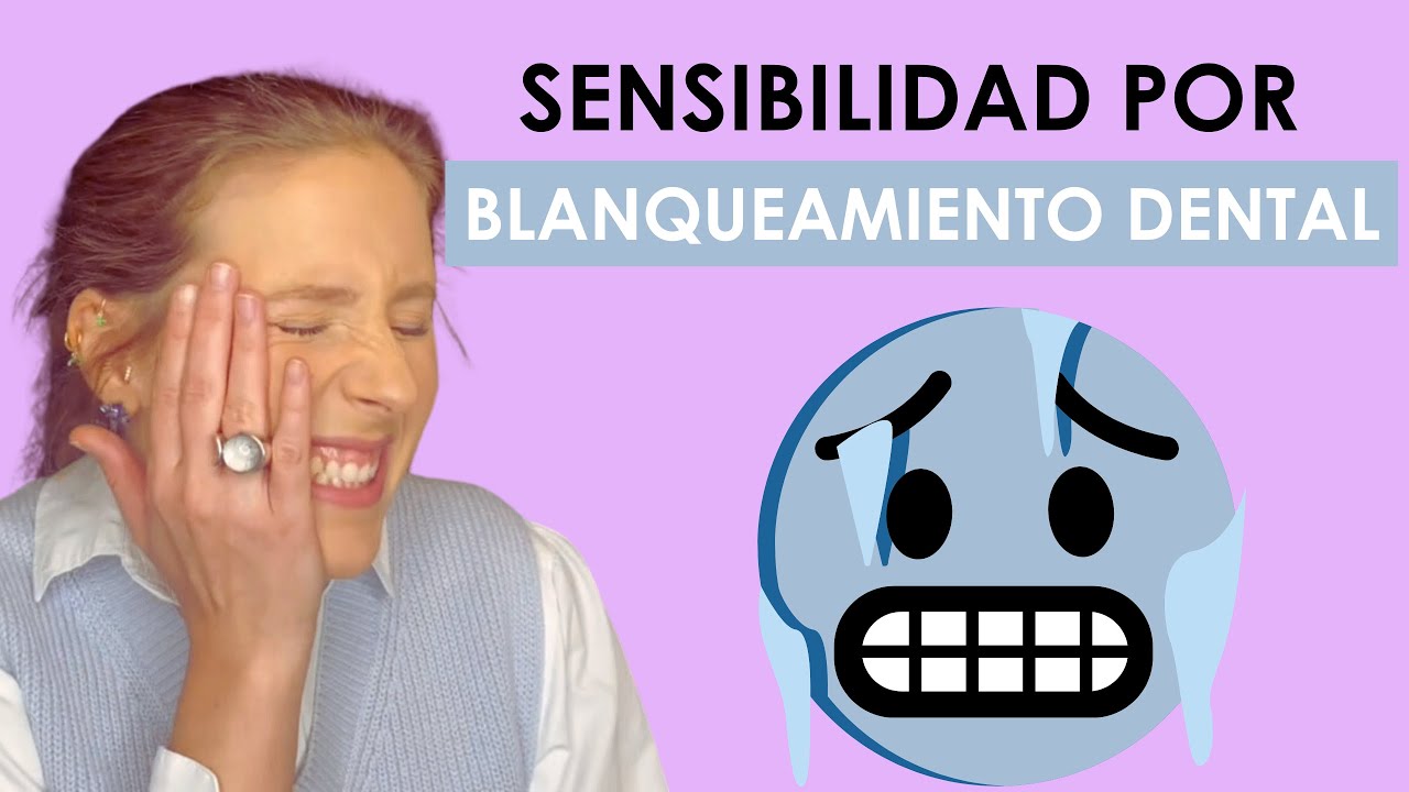 ❄️⚡ SENSIBILIDAD tras un BLANQUEAMIENTO dental