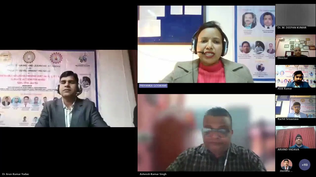 Inaugural ATAL FDP on Renewable Horizons Driving Sustainability & Climate Action Forward