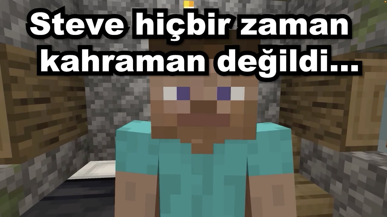 Minecraft AMA kötü olan STEVE