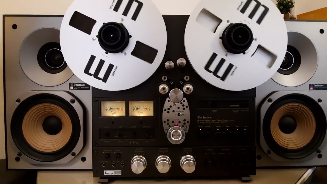 Technics RS-1506US recording test (different speed)