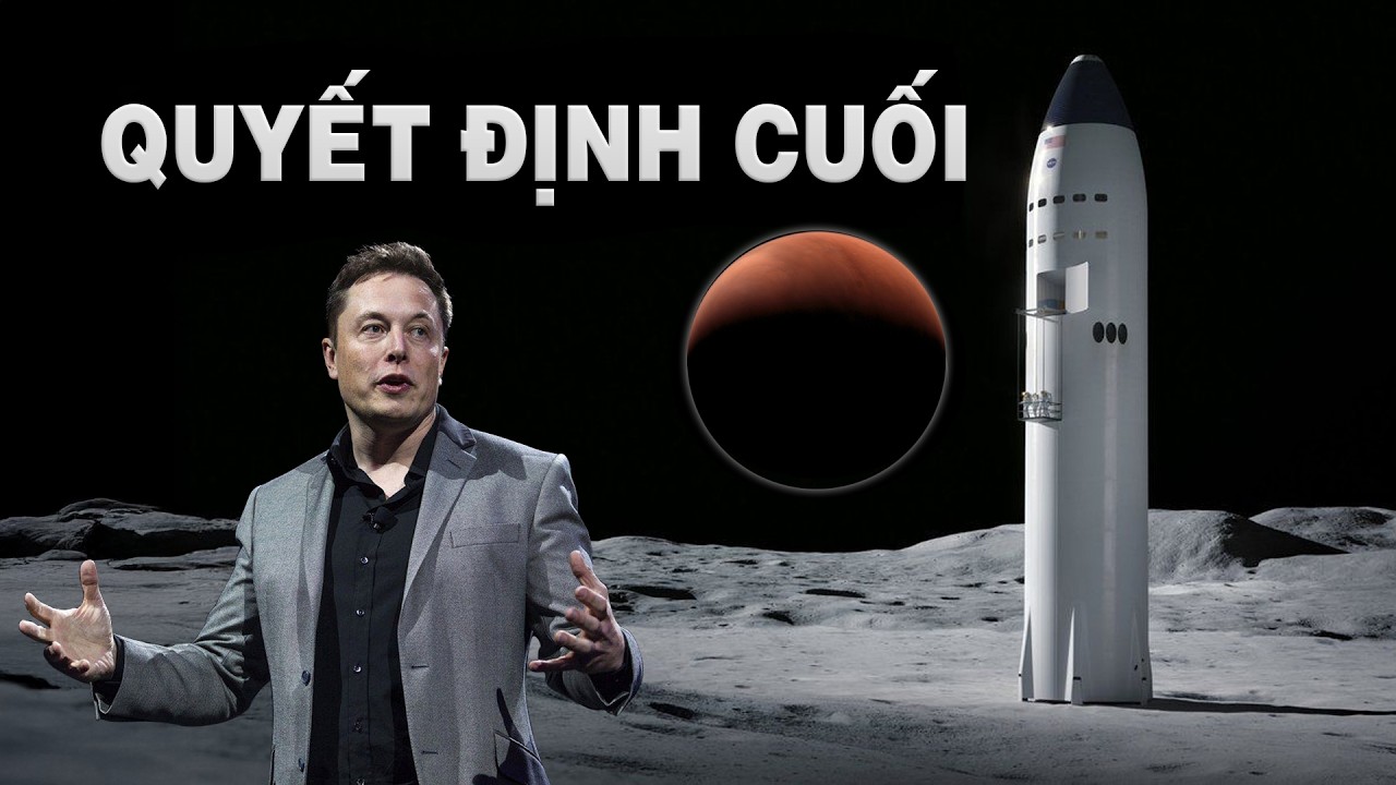 Elon Musk Từ Bỏ Sao Hỏa? Cuộc Đua Thuộc Địa Mặt Trăng Bắt Đầu!