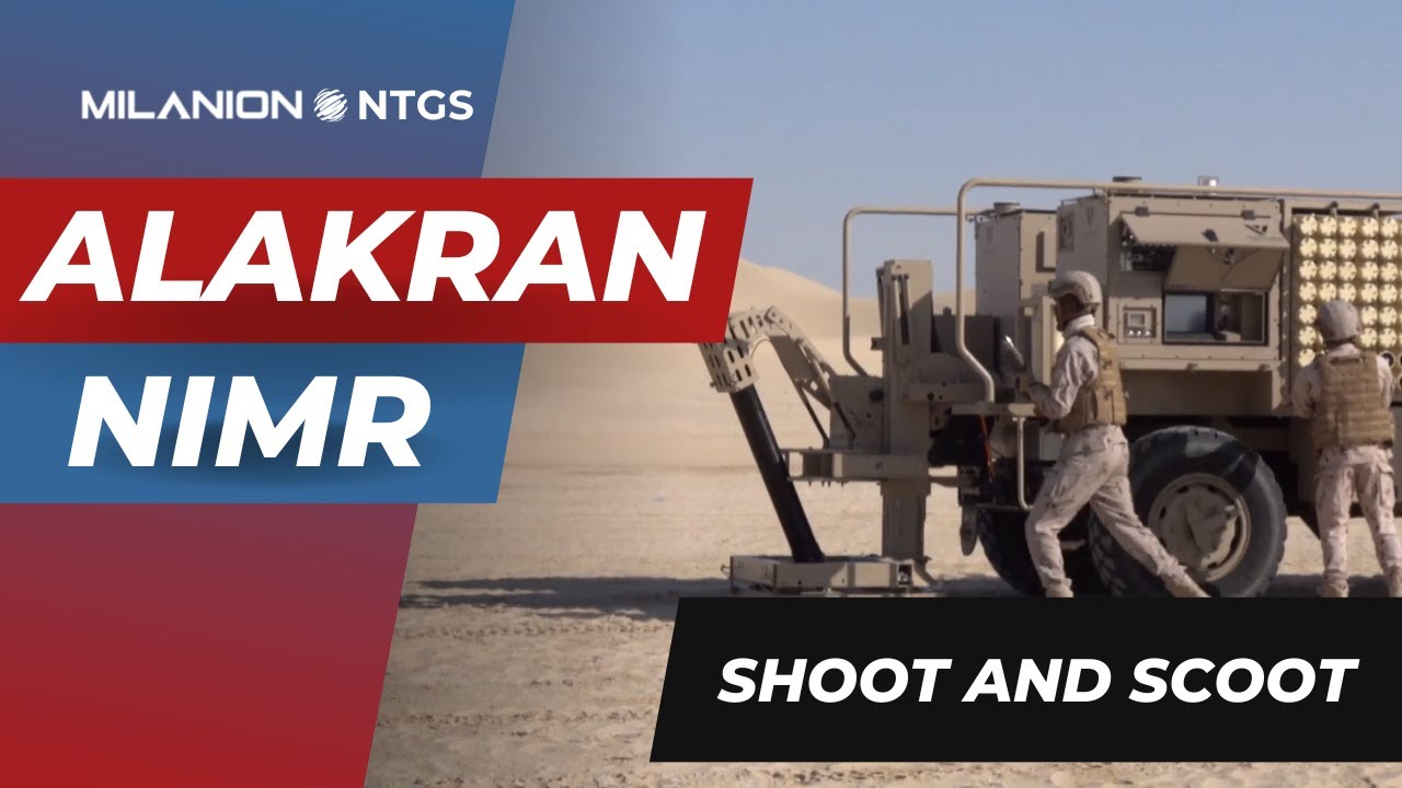 ALAKRAN Shoot & Scoot showcase on NIMR vehicle | Milanion NTGS