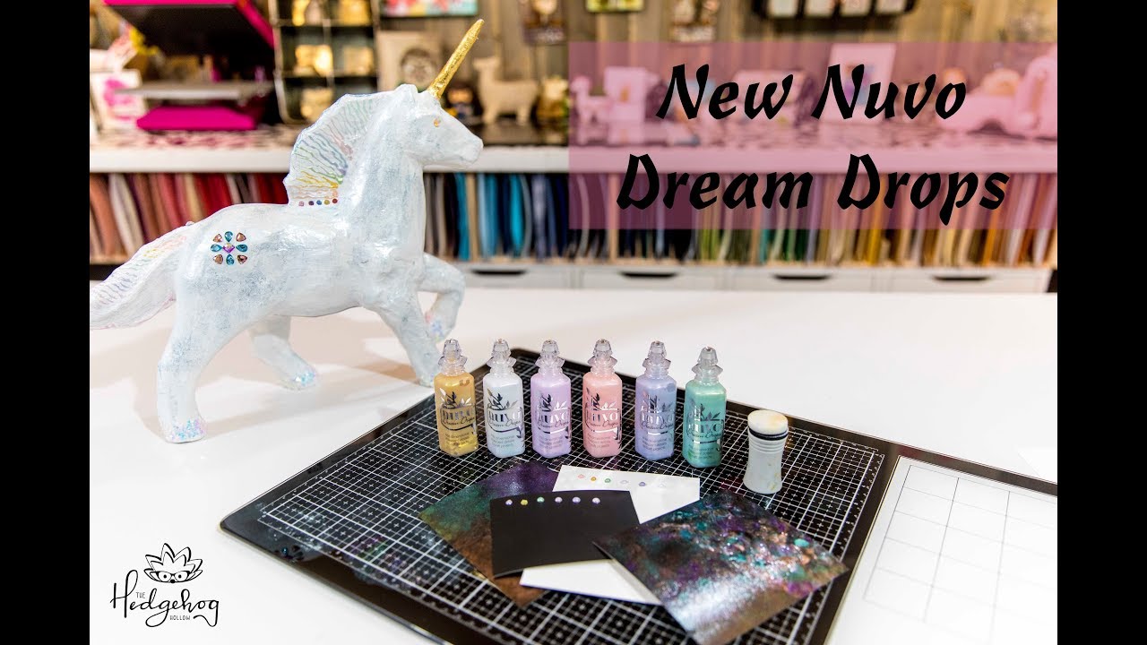 New Nuvo Dream Drops - What They Are & Unique Ways to Use Them Incl Backgrounds! From Tonic Studios