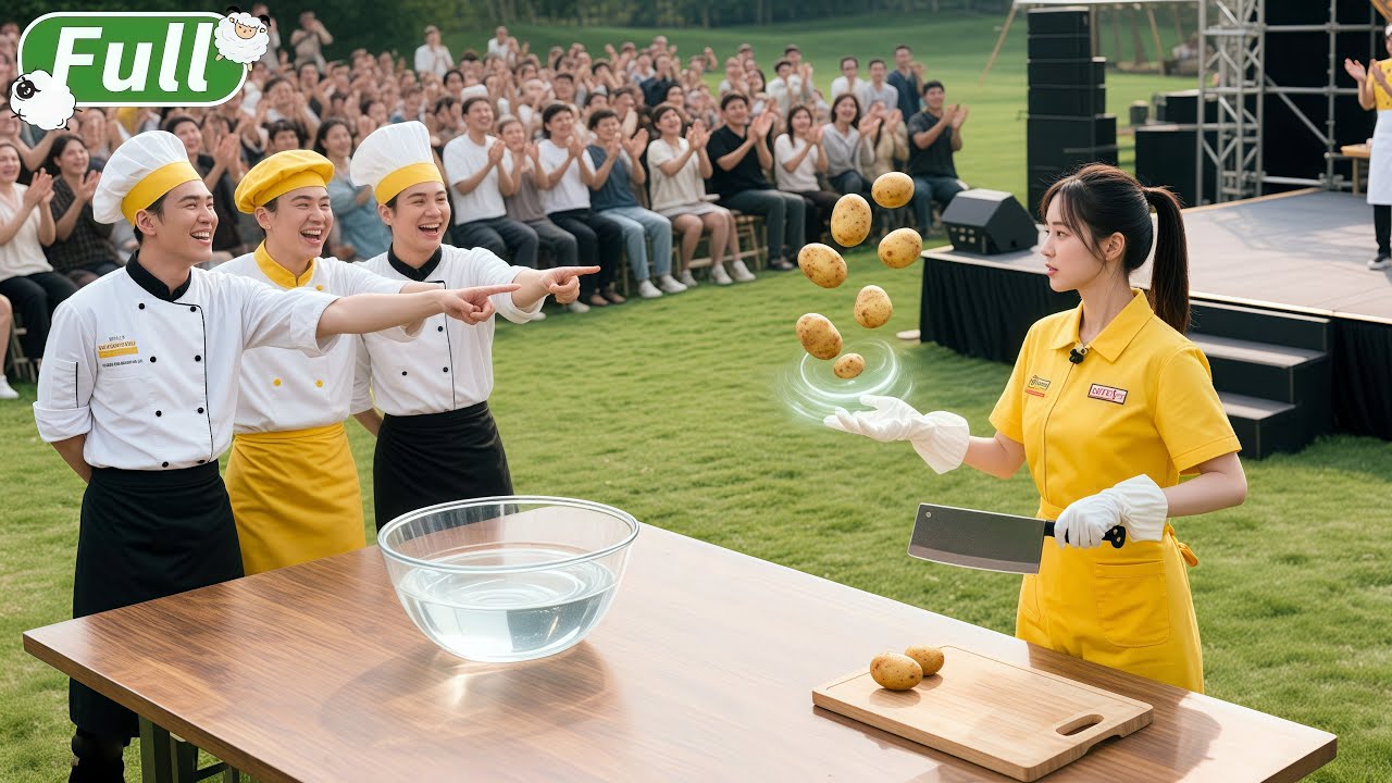 All Chefs Mock Dishwasher Who Dared Challenge Them!Unaware She’s Master Chef! One Potato—Took Crown!