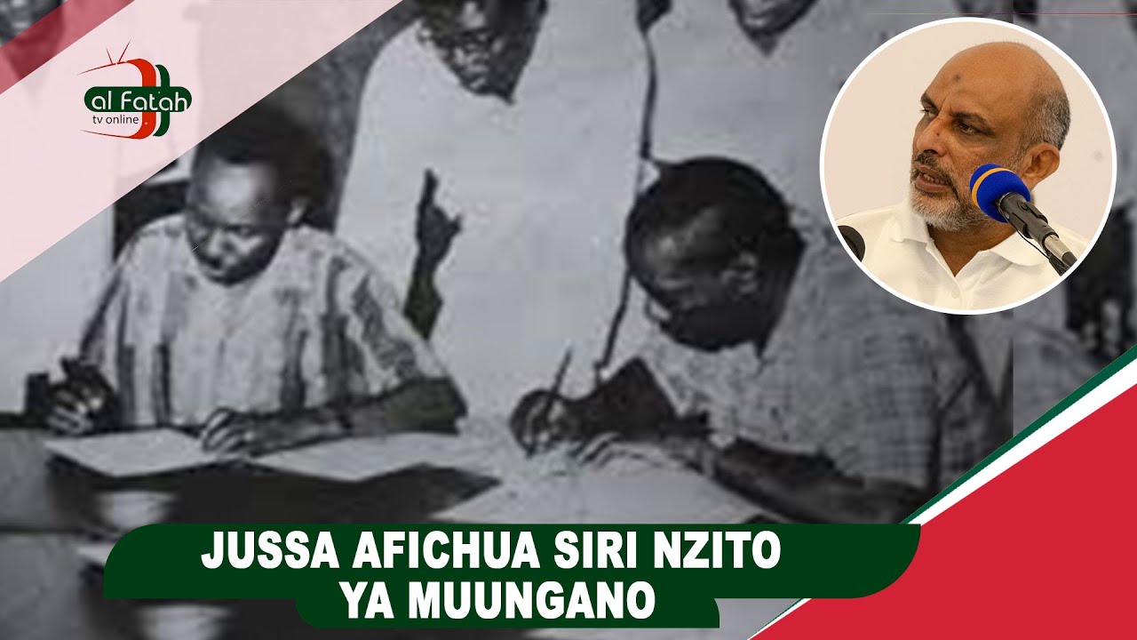 JUSSA AFICHUA SIRI NZITO YA MUUNGANO
