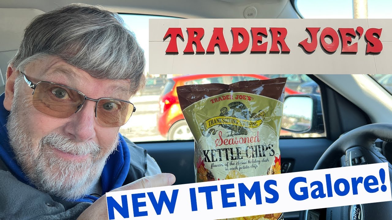 NEW ITEMS found at TRADER JOE's! Thanksgiving Week Shopping. Shop with Us!