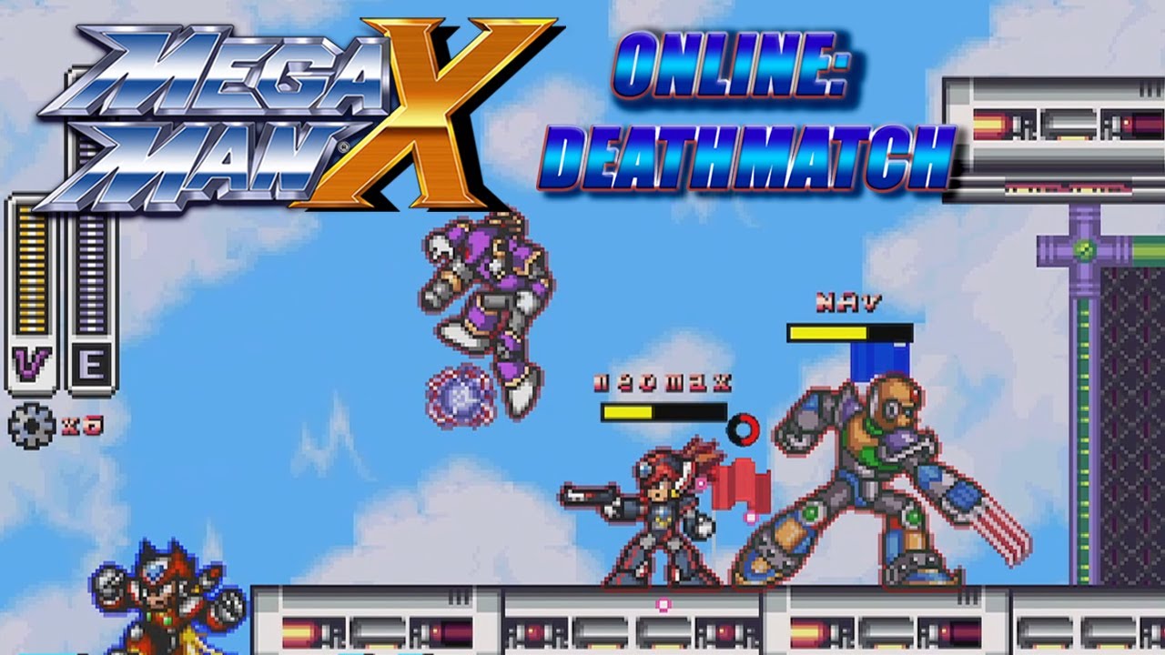 Multiplayer Mega Man X!? Mega Man X Online Deathmatch No Commentary