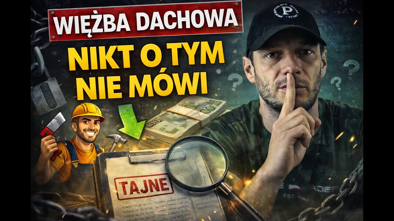 Dlaczego ludzie tracą pieniądze na dachu? Jak oszczędzać na budowie odc.2