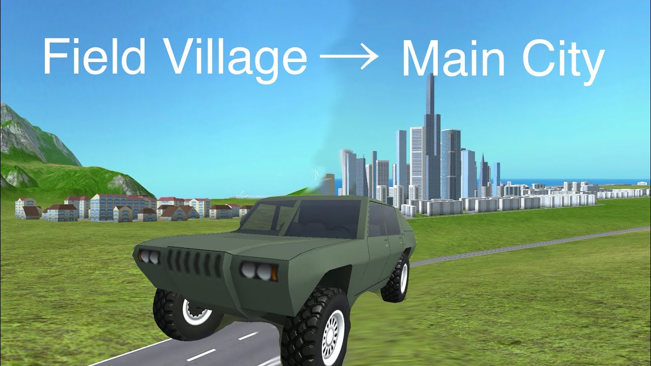 Driving in TFS | Field Village to Main City