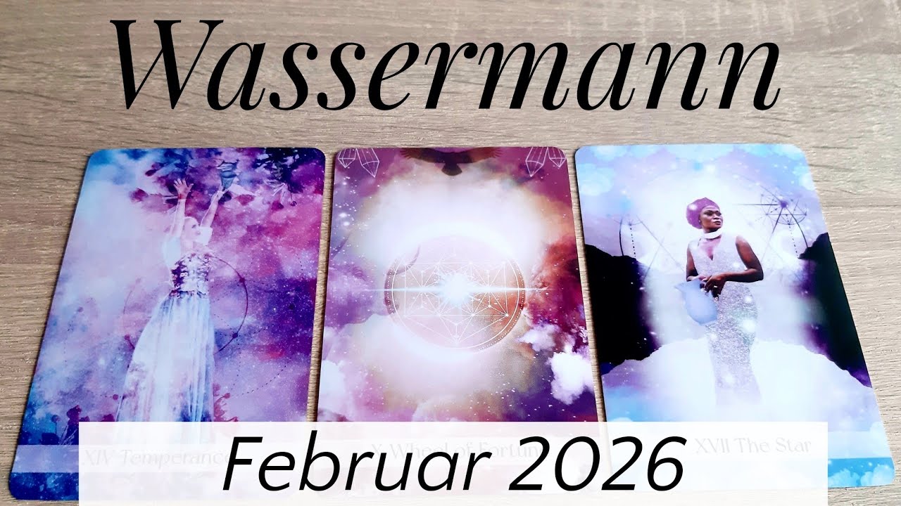 ♒WASSERMANN - Februar 2026 | Kein Grund zur Sorge! Befreiung aus alten Mustern! Tarot 