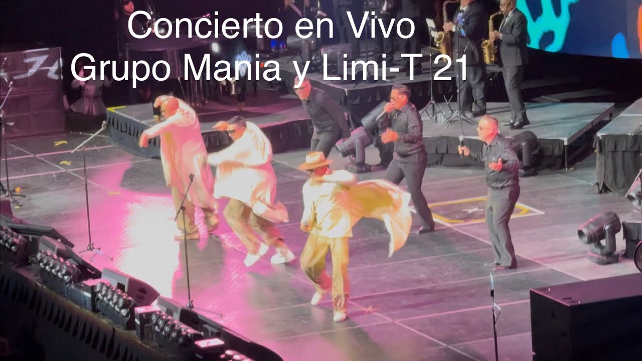 Grupo Manía y Limi-T 21 🔥Merengue En Vivo / 6 Cantantes en Escena