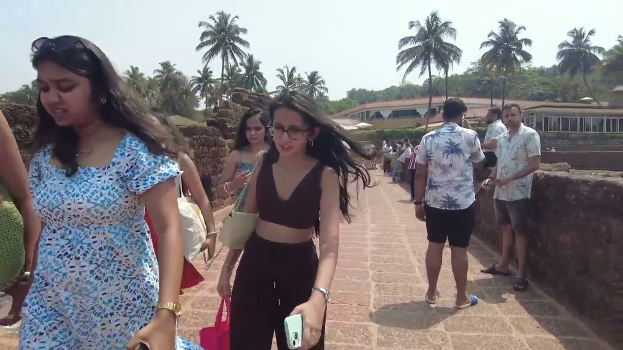 Sound`s of Interesting Places  - India. GOA. Candolim - Fort Aguada. 28.02 .2025