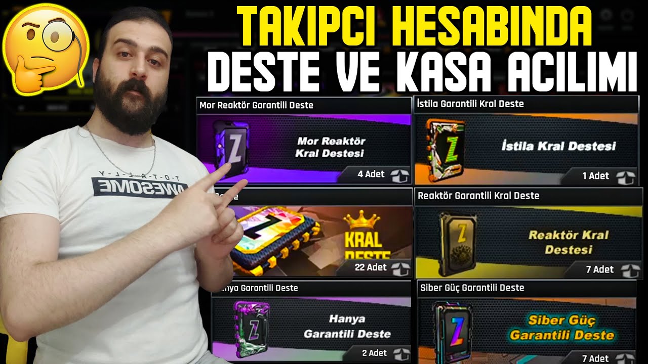 MANAV RAHMİİ YİNE KASMIŞ 😅😅😅 / TAKİPÇİ HESABINDA DESTE VE KASA AÇILIMI / ZULA