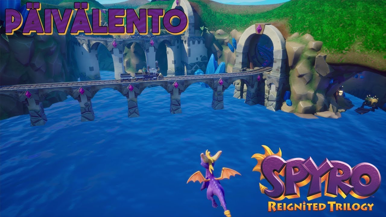 Spyro The Dragon - Päivälento (Läpipeluu)
