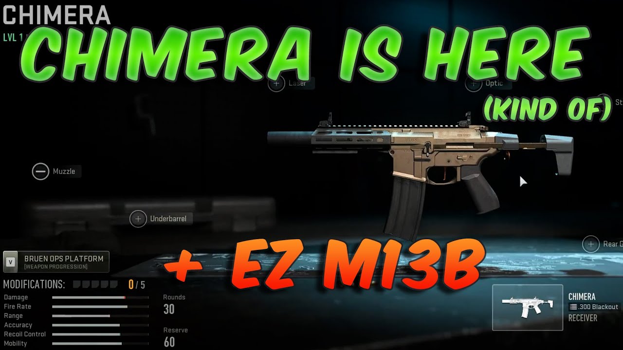 MW2 Chimera and Easy M13B Drop