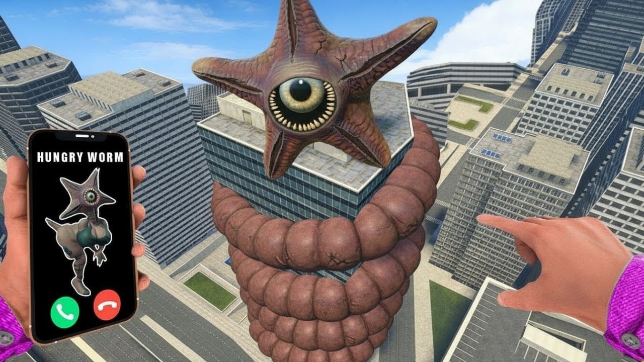 Something Horrifying Happens When Hungry Worm the Starfish Sea Monste Calls You in Garry’s Mod