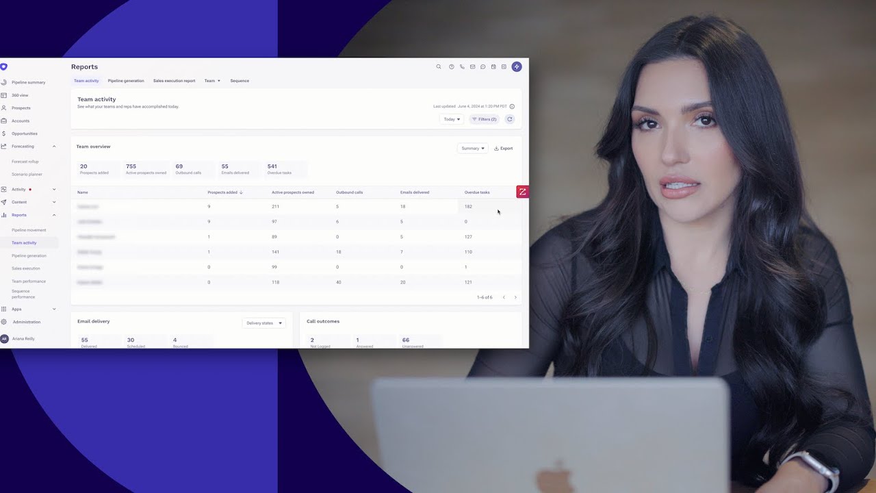 How a Sales Manager uses Outreach to coach their Team