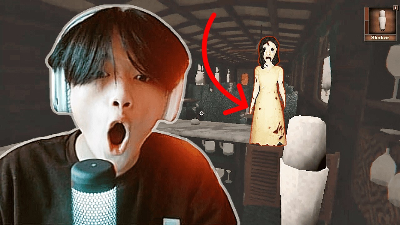I GOT A JOB AS A BARTENDER AT A HAUNTED TRAIN AND THESE JUMPSCARES HIT ME SO HARD
