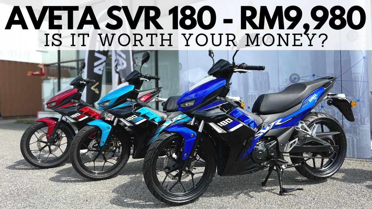 AVETA SVR 180 — новый мотоцикл класса Underbone, обещающий универсальность и удовольствие от езды!