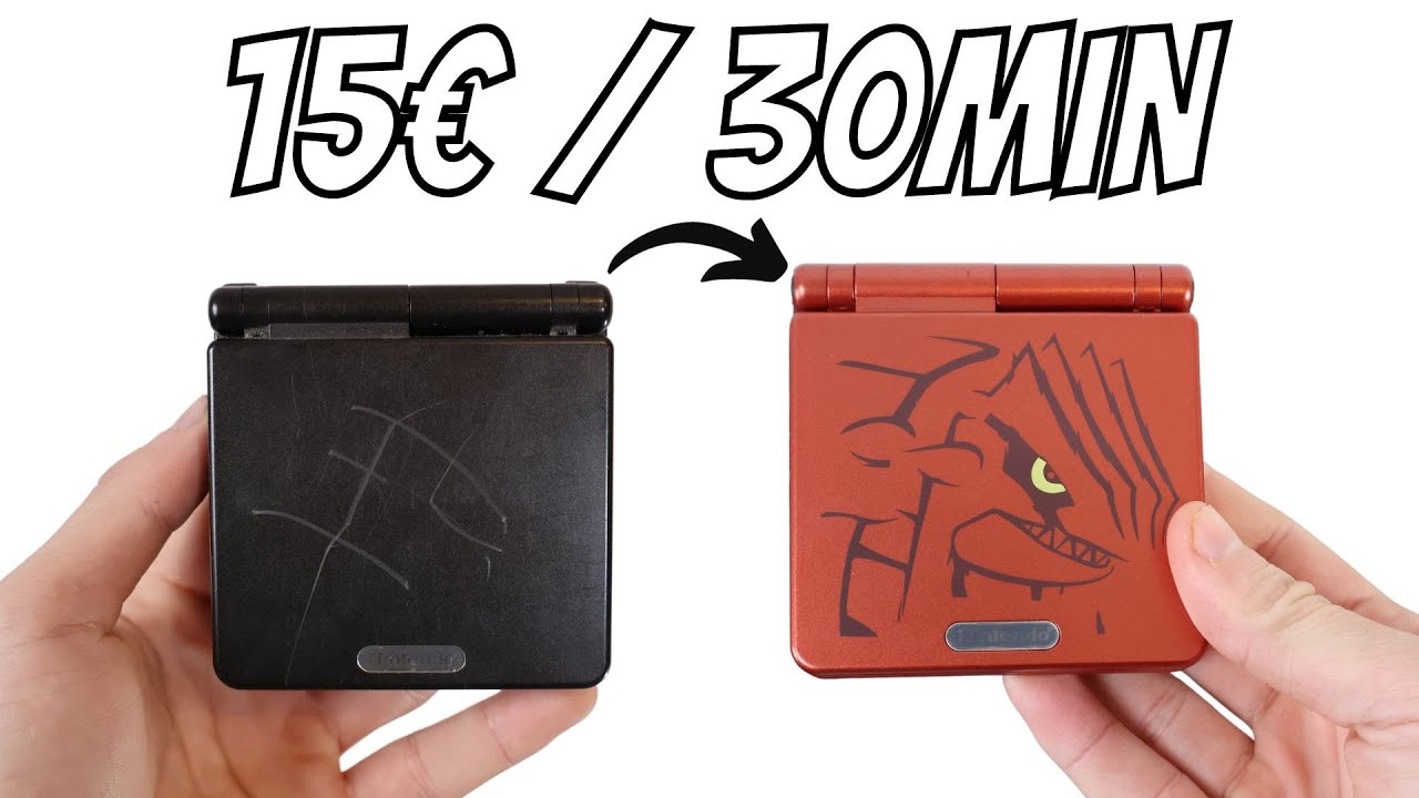 GameBoy ADVANCE SP | Gehäuse tauschen Schritt für Schritt