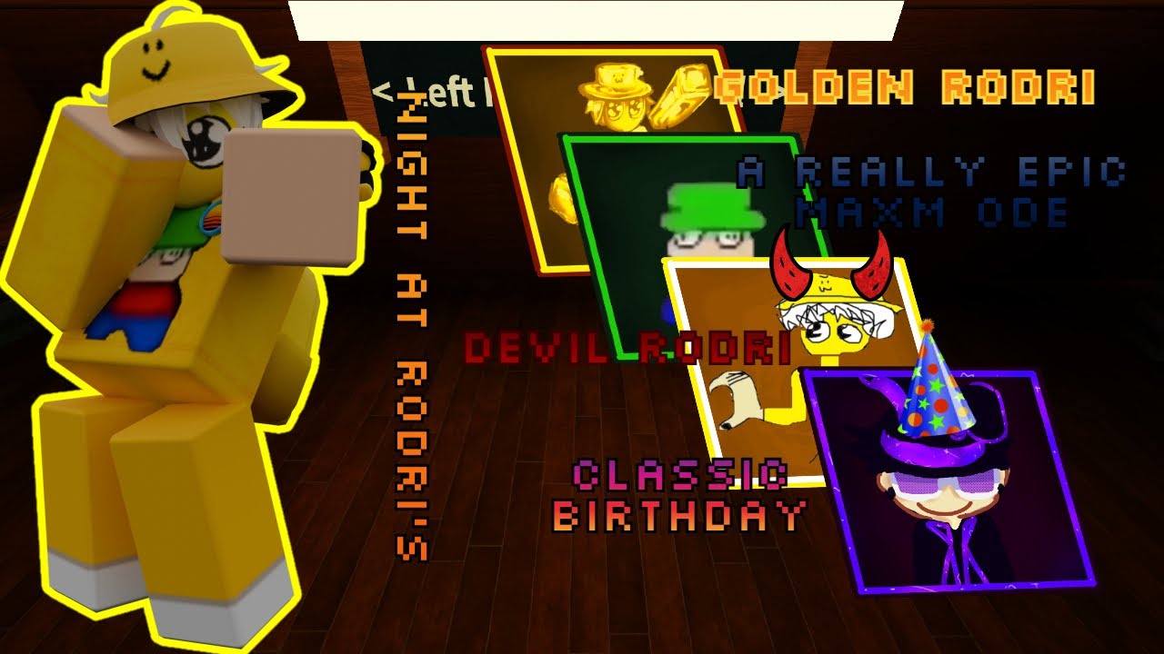 [Night at Rodri's]: The Rodri'dian Theatre