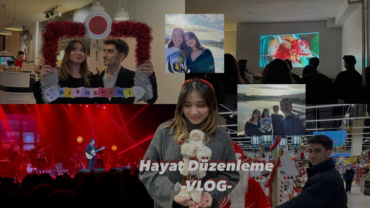 Hayat Düzenleme VLOG1|Ders Çalışma Vlog|Yaşar Konseri|Diş Hekimliği Fakültesi|#yks25 #yks2025