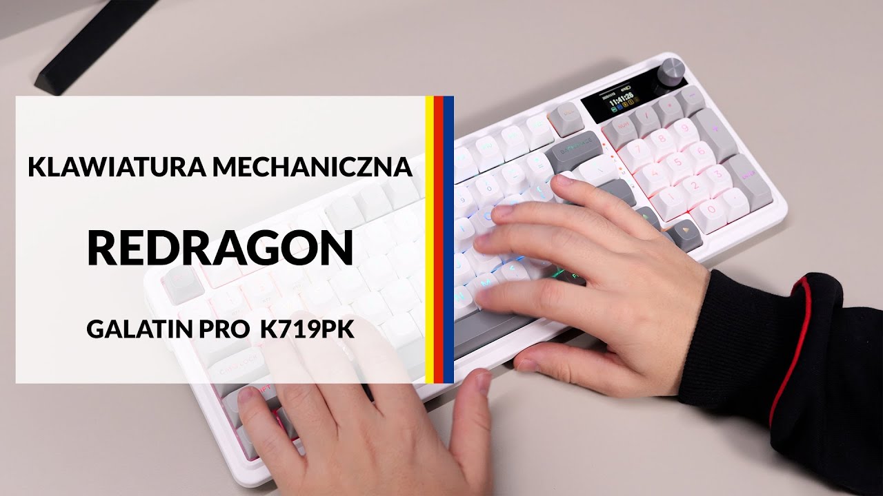 Klawiatura mechaniczna Redragon Galatin Pro K719PK &ndash; dane techniczne &ndash; RTV EURO AGD