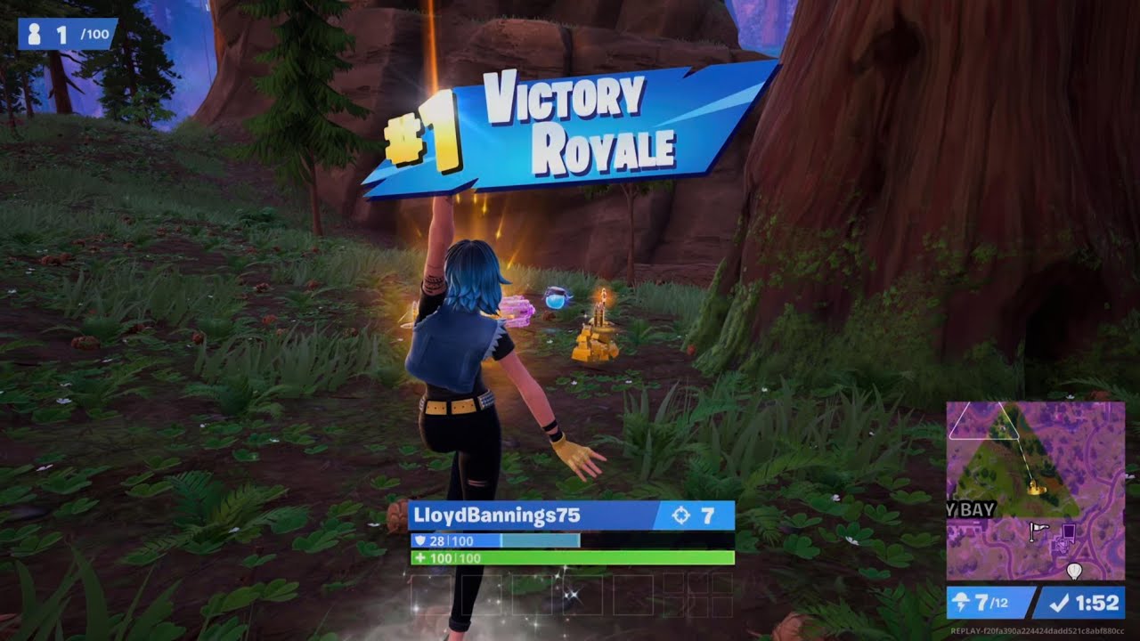 Fortnite chapter 7 epic triangle storm win!