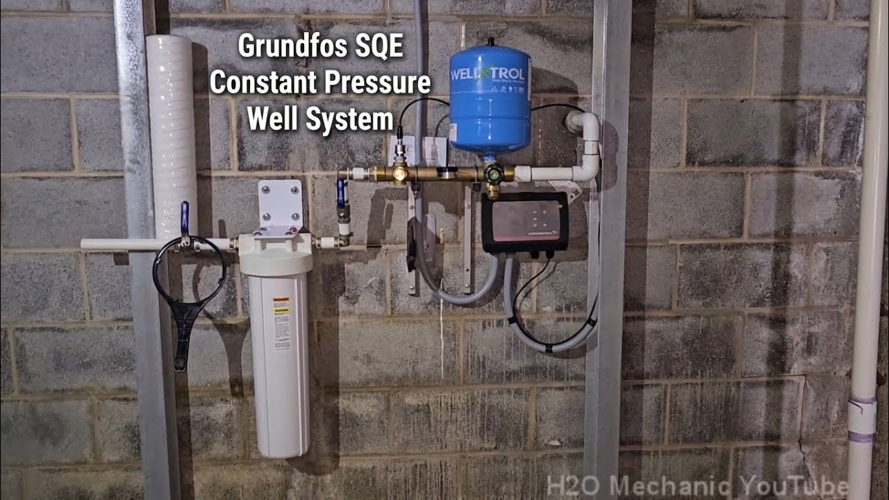Система постоянного давления Grundfos SQE! Насосная станция высшего класса (обзор)