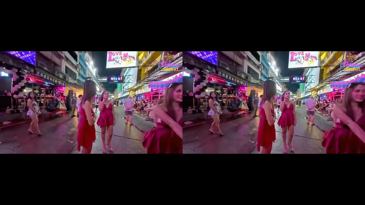 Pattaya Girls 3D SBS | XREAL | VITURE  | Rokid | RayNeo -  ML-Sharp Gaussian Splatting Github