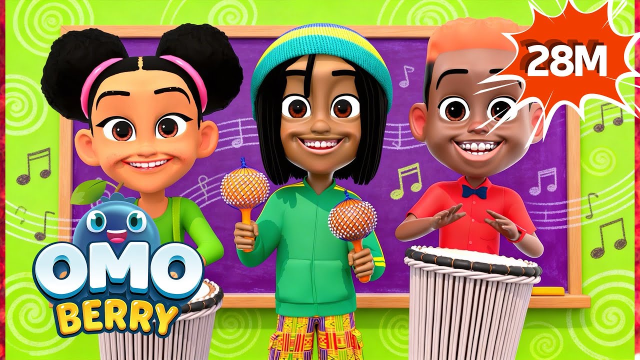 🖤 Affirmations About Our Heritage | Black History For Kids | OmoBerry | Music Videos For Kids