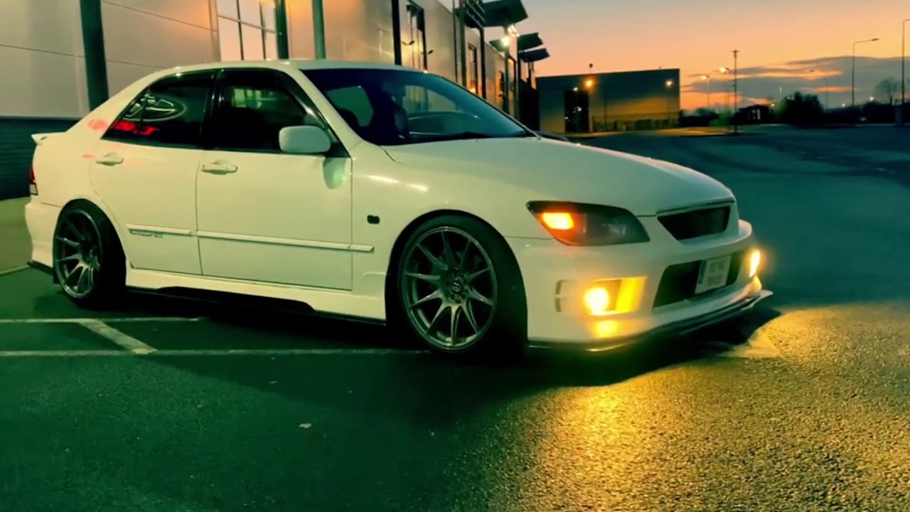 I want it al - l Cameron Grey. Toyota Altezza.