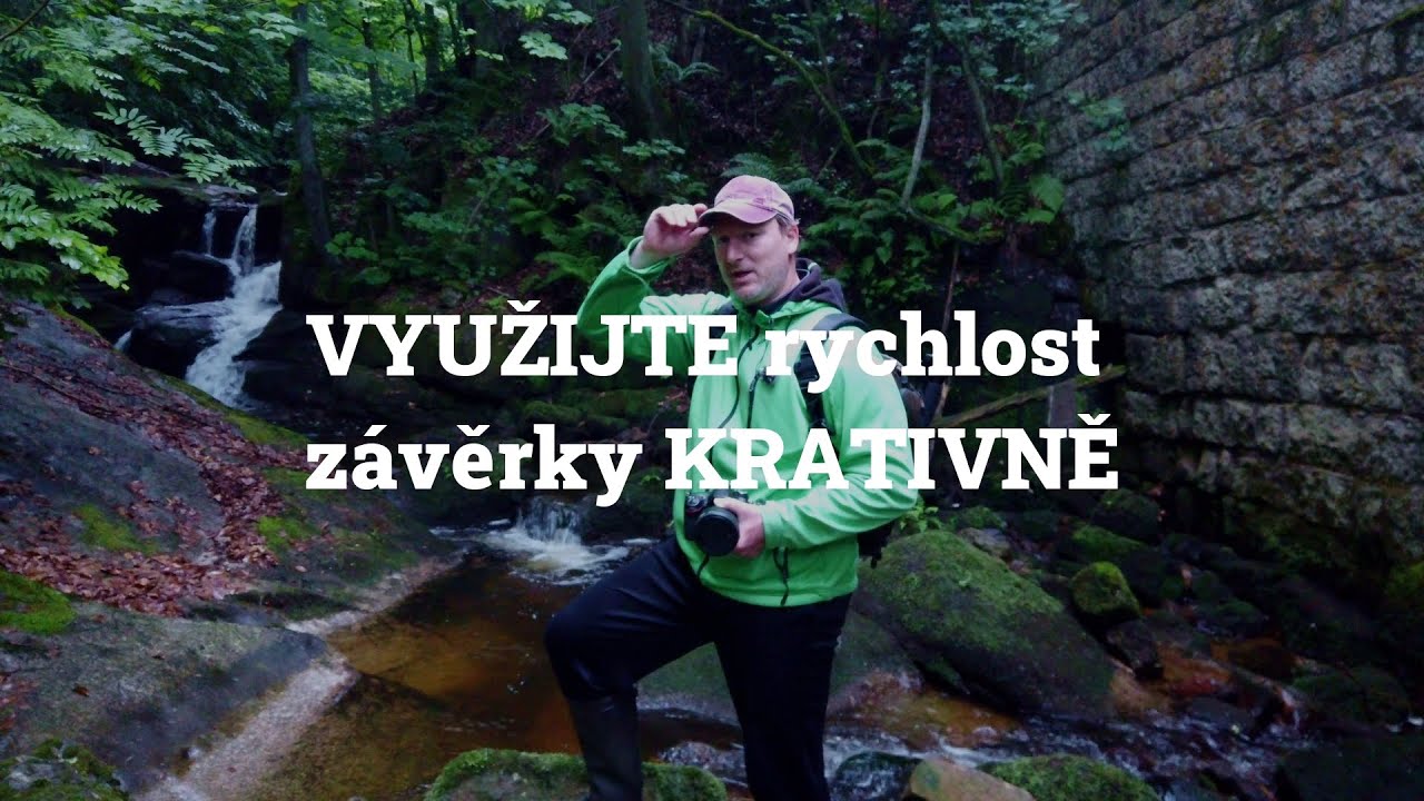 Jak používat rychlost závěrky kreativně | Focení vodopádu