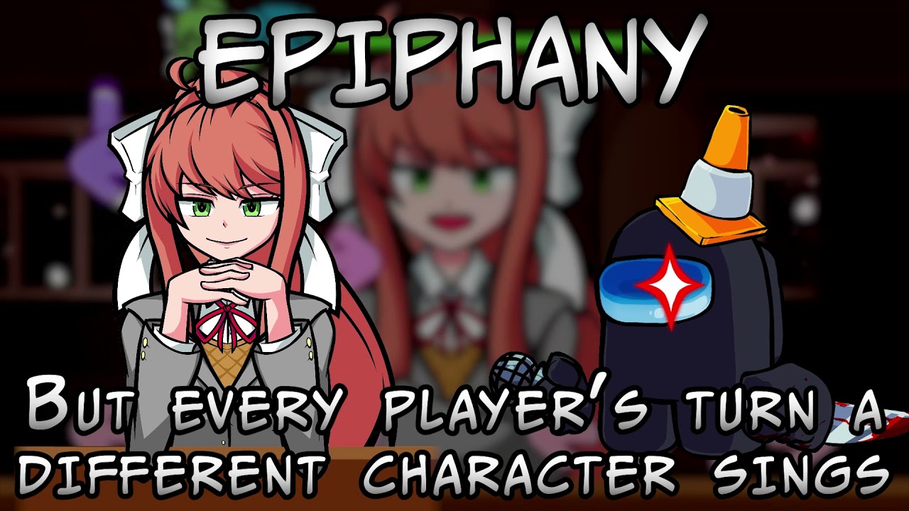 Epiphany, But Every (Player's) Turn a Different Cover is Used [FNF Doki Doki Takeover]