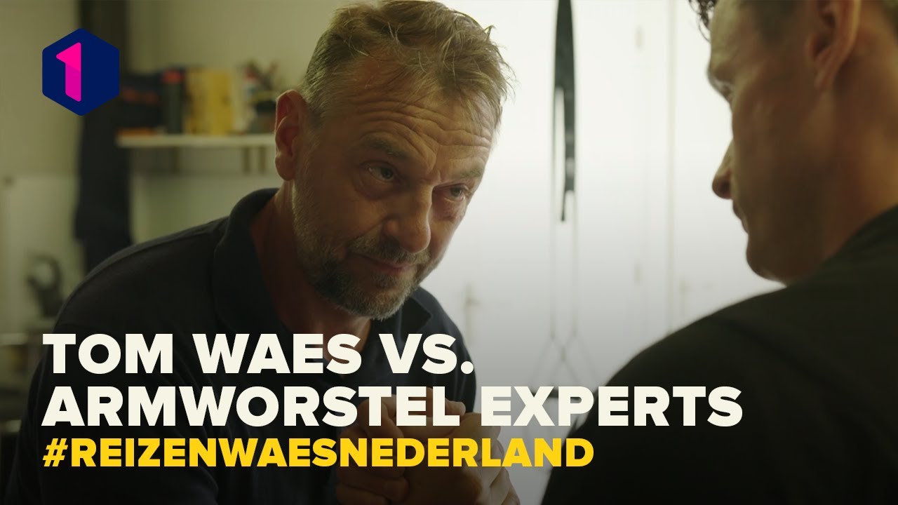 Niet op tv: Tom Waes wordt gevloerd door de Urkse armworstelvereniging | Reizen Waes: Nederland