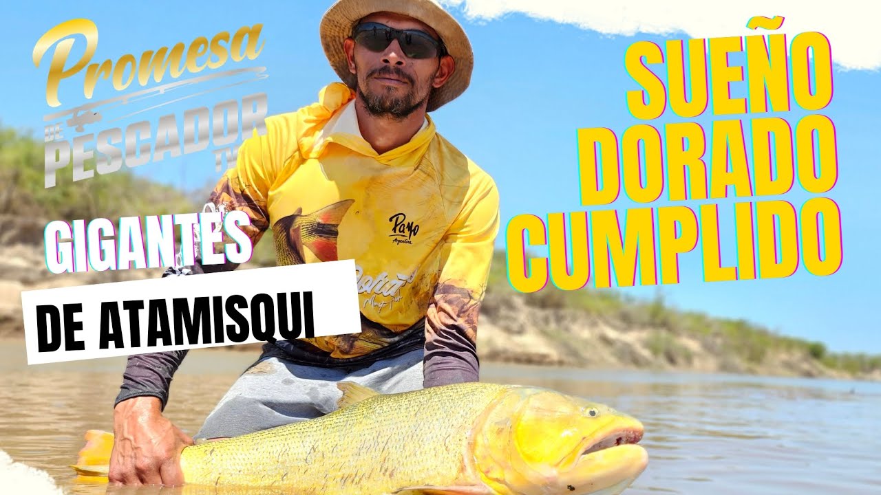 Pesca de grandes Dorados en Villa Atamisqui, río Dulce, Santiago del Estero, Argentina.