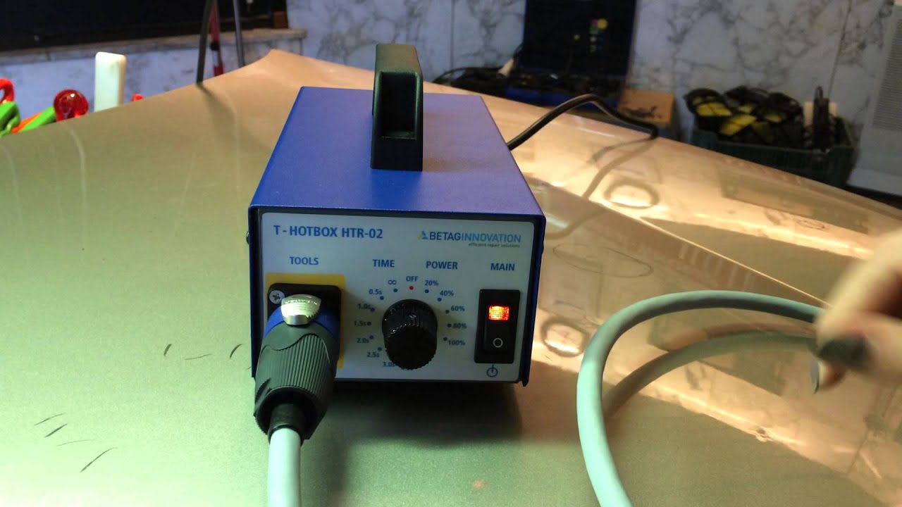 Induktionsgerät zur Dellenentfernung, T HotBox HTR Ausbeulwerkzeug