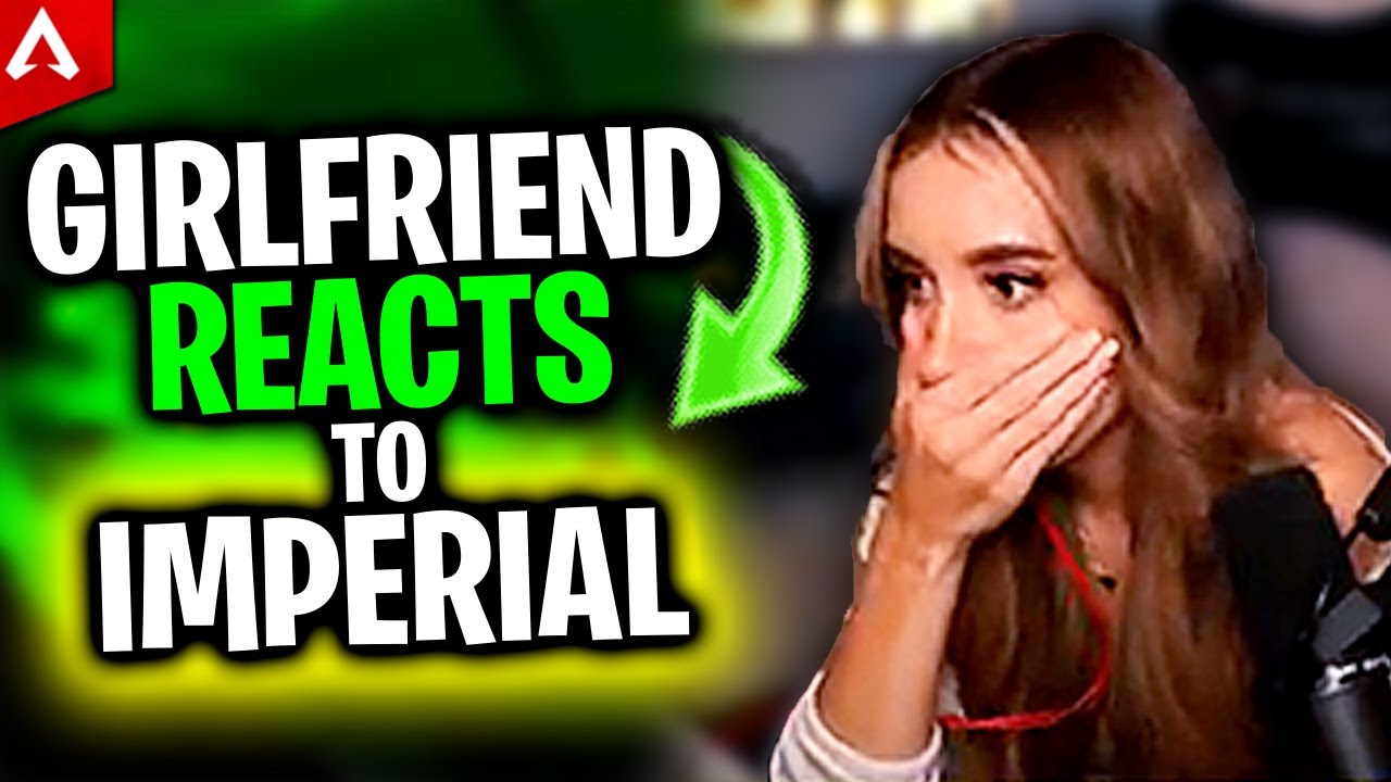 ImperialHal's Girlfriend Reacts to His Insane Clutch - Apex Legends Highlights