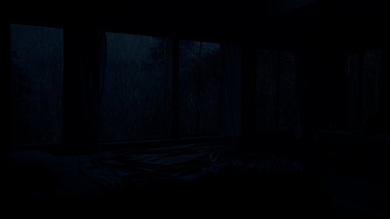 Goodbye to Long Sleepless Nights | Listen to the Rain and Fall into a Good Night's Sleep