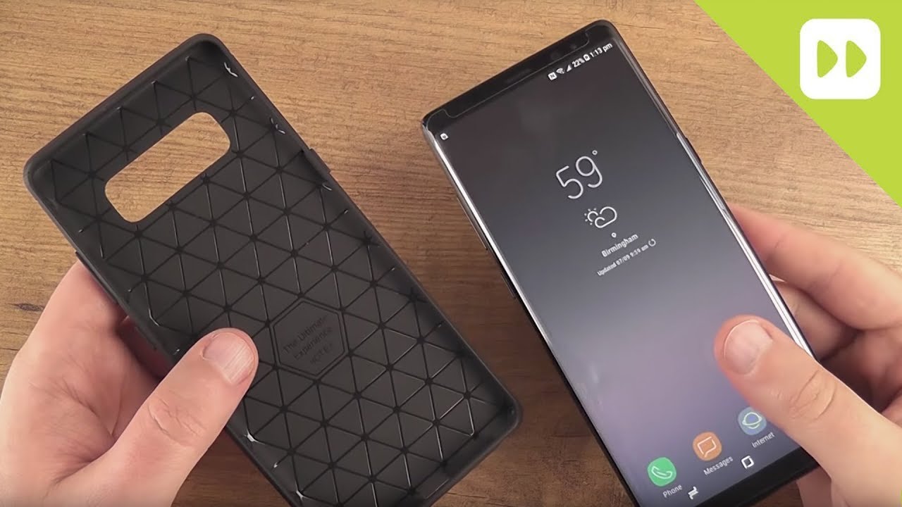 Olixar Sentinel Samsung Galaxy Note 8 Case & Glass Screen Protector Review