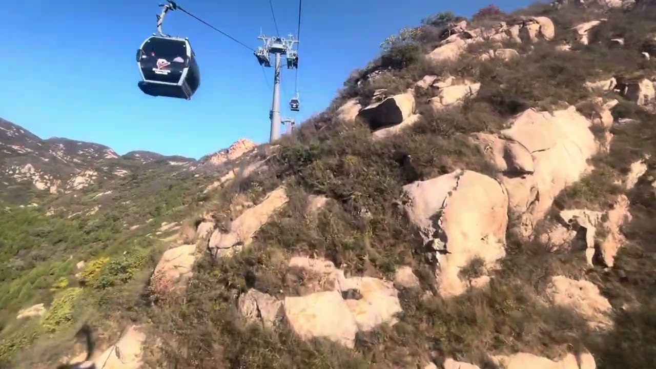 [베이징 여행] 만리장성 팔달령 올라가는 케이블카 Cable Car to Badaling, Great Wall in Beijing