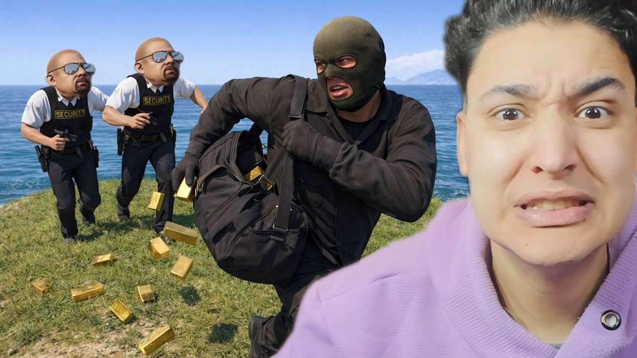 وصلت الى جزيرة غامضة فى البحر 😱 وسرقت الكنز منها وهربت