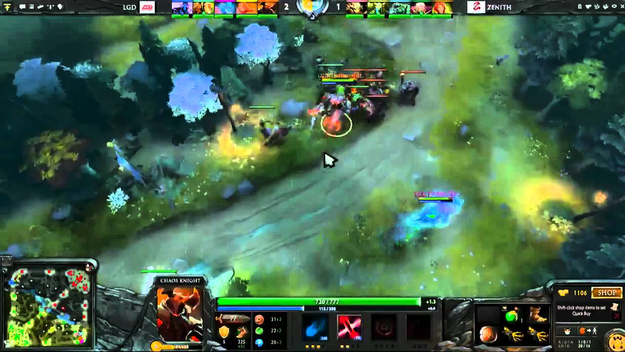GDM Grand Finals - Zenith vs LGD Game #1 (part 1)