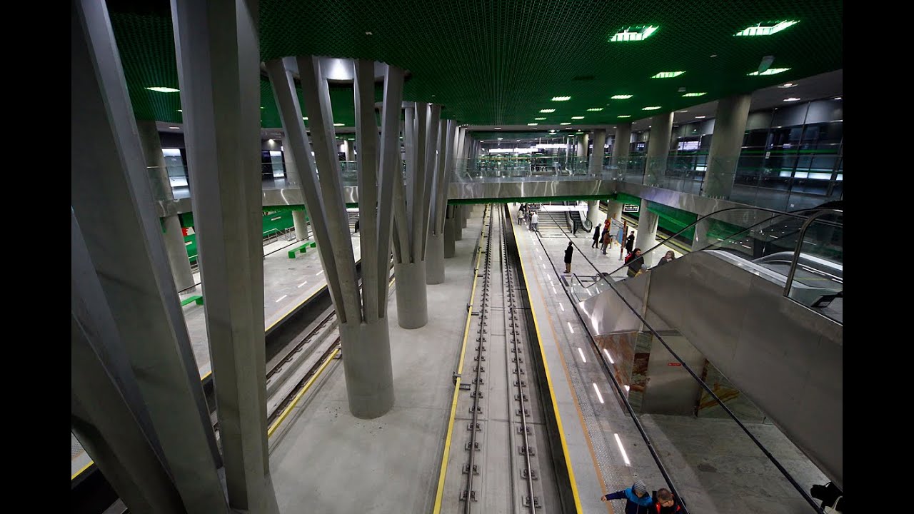 Okiem Reportera 99. Dzien otwarty na stacjach II lini metra. Stacja Stadion Narodowy.