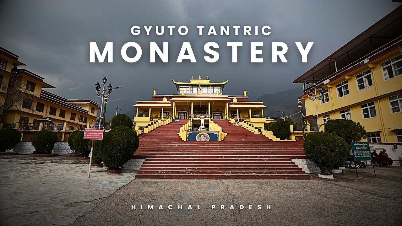 Exploring Gyuto Monastery Dharamshala | A Spiritual Journey💗😍🏔️