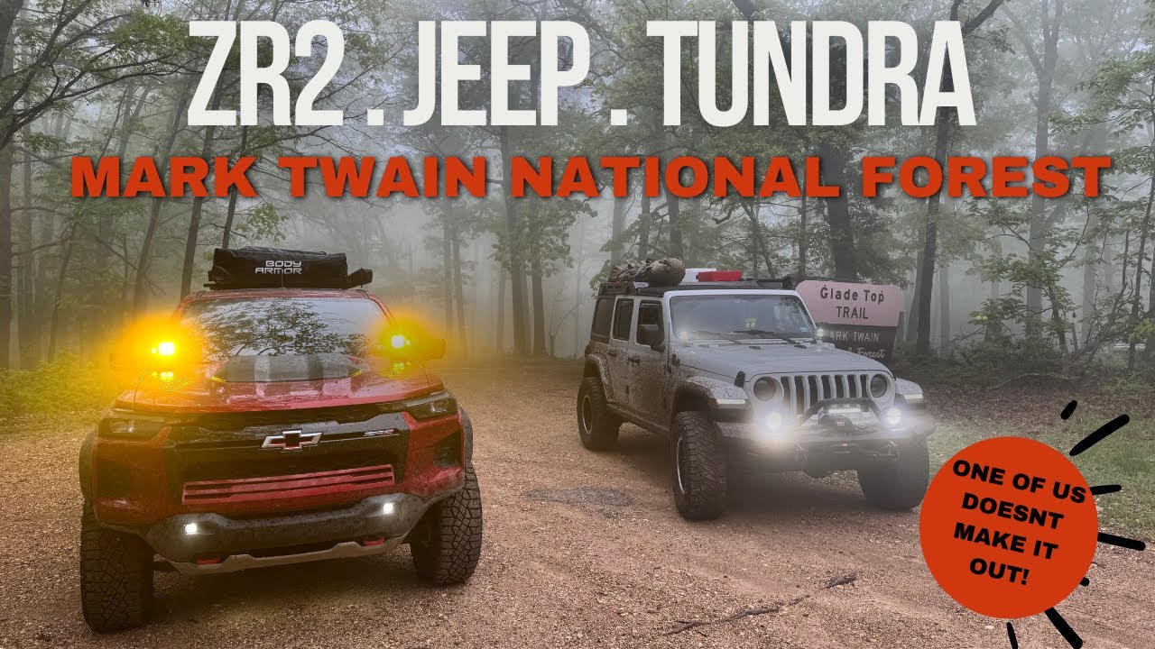 Overlanding, Off-roading and Camping Mark Twain National Forest!!