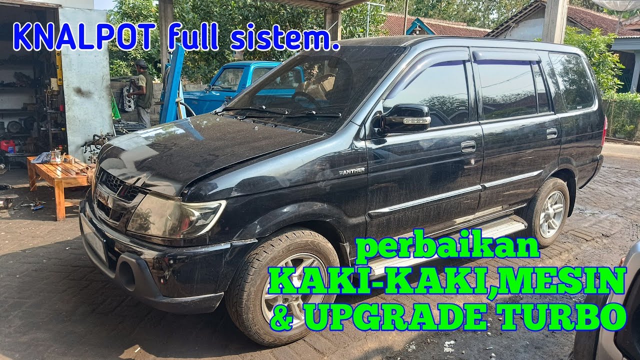 upgrade TURBO dan setting tenaga panther 2.5.