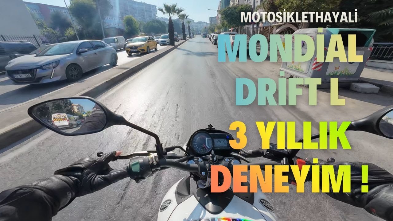 Mondial Drift L 125, Üç Yıllık Deneyim! - Trafik Olayları - Motovlog