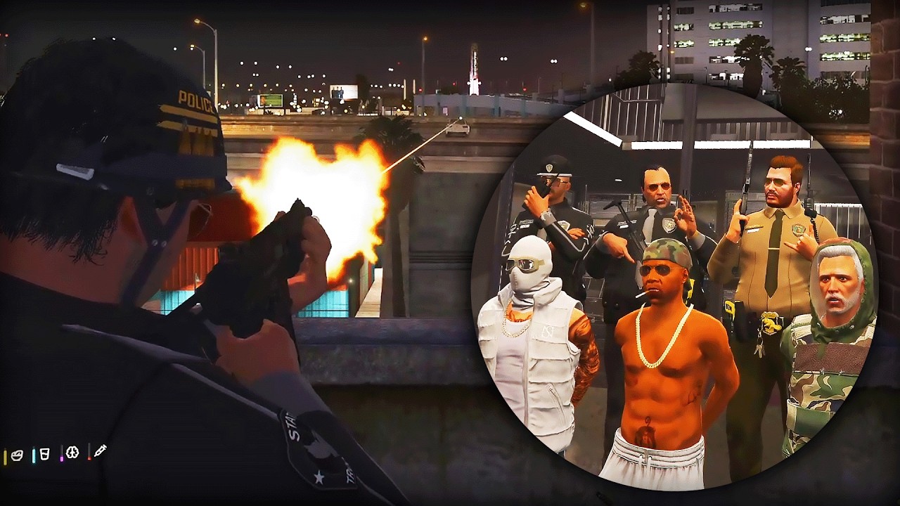 Joe Pistone and Conan Defend the PD Gun Transport From Chang Gang! | Prodigy RP | GTA RP