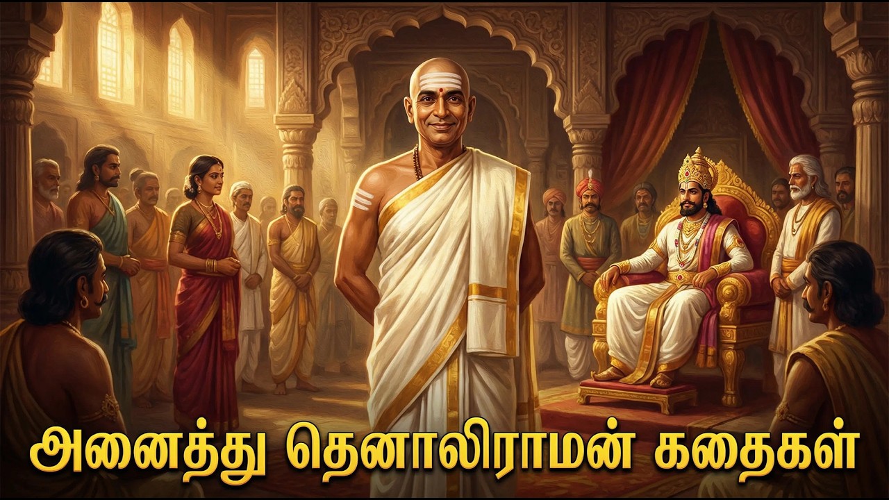 அனைத்து தெனாலிராமன் கதைகள் | புத்திசாலி தெனாலிராமன் | தமிழ் கதைகள் | ArivuBox